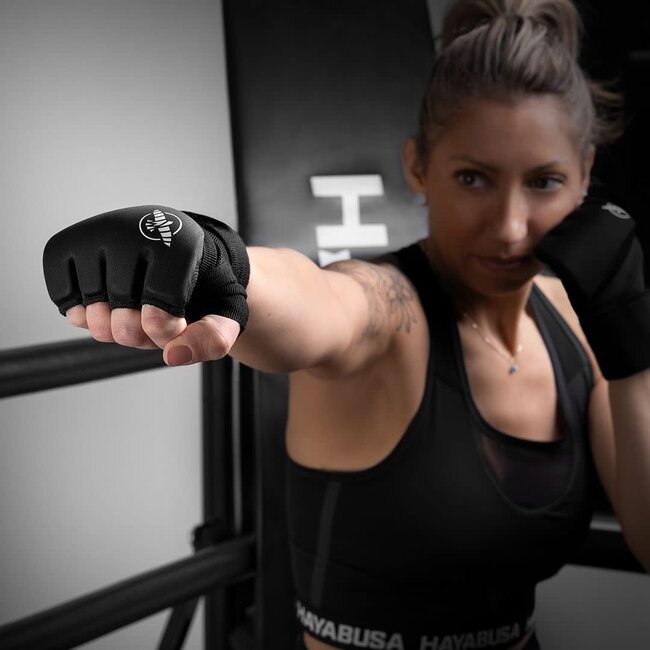 Hayabusa Hayabusa Elite Quick Wraps Binnenhandschoenen – Zwart