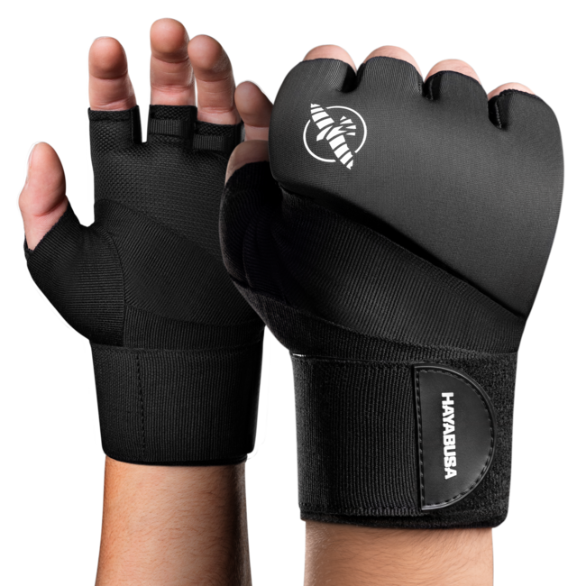 Hayabusa Hayabusa Elite Quick Wraps Binnenhandschoenen – Zwart