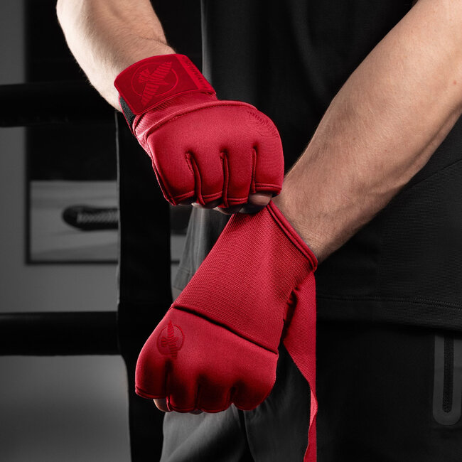 Hayabusa Hayabusa Deluxe Quick Wraps Binnenhandschoenen – Rood