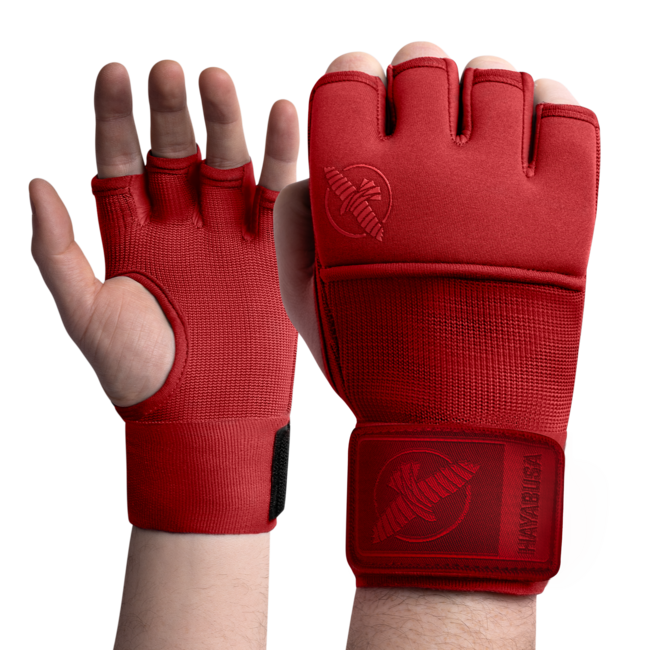 Hayabusa Hayabusa Deluxe Quick Wraps Binnenhandschoenen – Rood