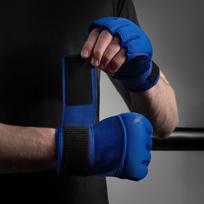 Hayabusa Hayabusa Deluxe Quick Wraps Binnenhandschoenen – Blauw