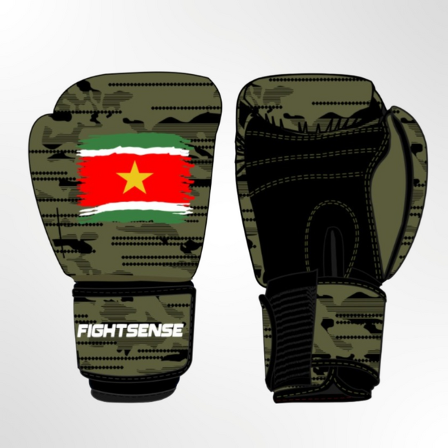 Fightsense Bokshandschoenen – Suriname – Bokshandschoenen voor vechtsport en training
