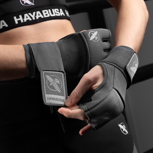 Hayabusa Hayabusa Deluxe Quick Wraps Binnenhandschoenen – Grijs