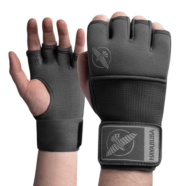 Hayabusa Hayabusa Deluxe Quick Wraps Binnenhandschoenen – Grijs
