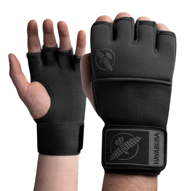 Hayabusa Hayabusa Deluxe Quick Wraps Binnenhandschoenen – Zwart