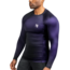 Hayabusa Fusion Rashguard Lange Mouw – Zwart/Paars