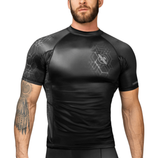 Hayabusa Hayabusa Geo Rashguard Korte Mouwen – Grijs
