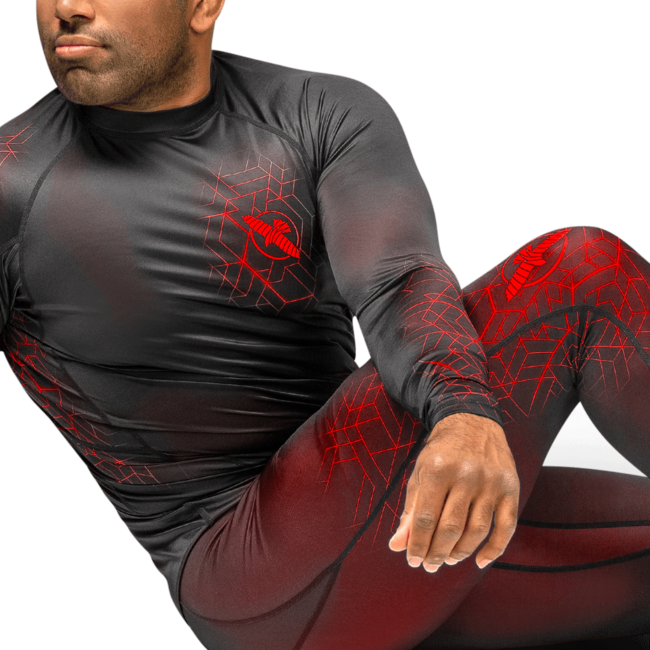 Hayabusa Hayabusa Geo Jiu-Jitsu Spats – Rood