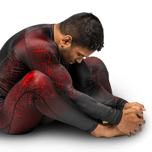 Hayabusa Hayabusa Geo Jiu-Jitsu Spats – Rood