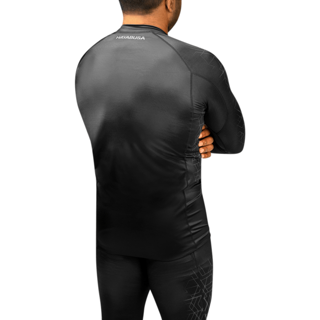 Hayabusa Hayabusa Geo Rashguard Lange Mouwen – Grijs