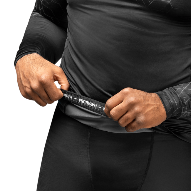Hayabusa Hayabusa Geo Rashguard Lange Mouwen – Grijs