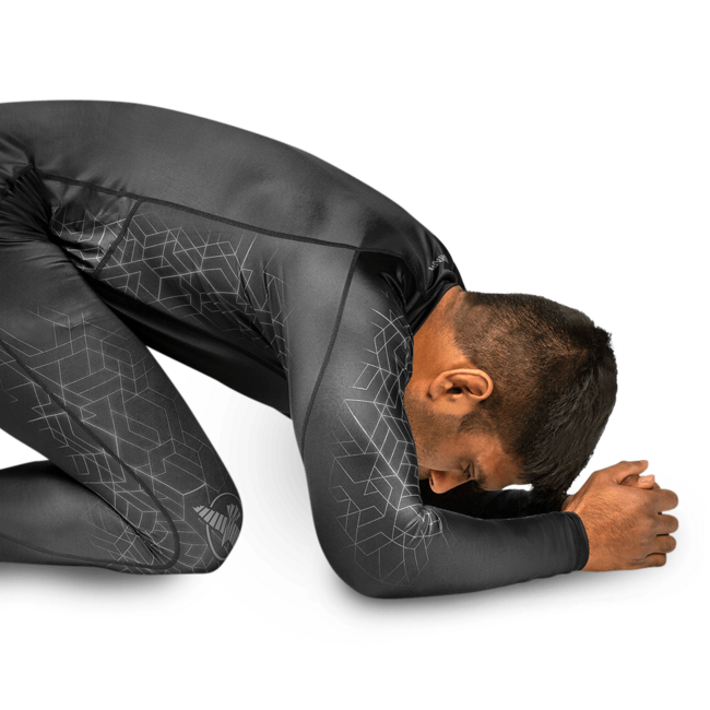 Hayabusa Hayabusa Geo Rashguard Lange Mouwen – Grijs