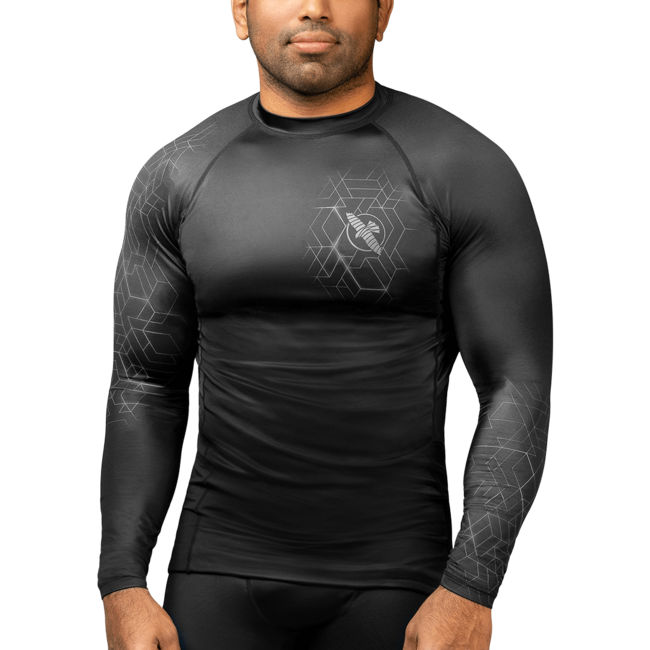 Hayabusa Hayabusa Geo Rashguard Lange Mouwen – Grijs