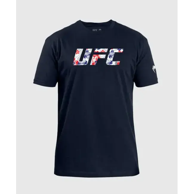 UFC Adrenaline Unrivaled by Venum Max Holloway Men's T-Shirt - Midnight Navy