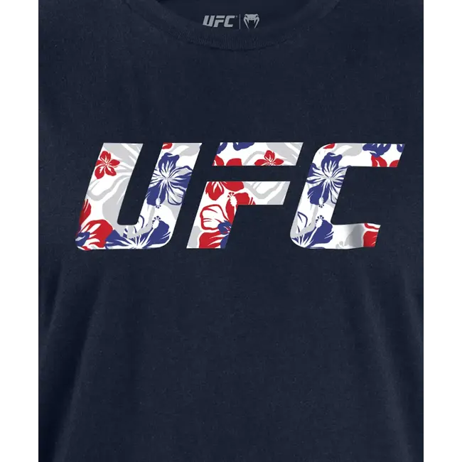 UFC Adrenaline Unrivaled by Venum Max Holloway Men's T-Shirt - Midnight Navy