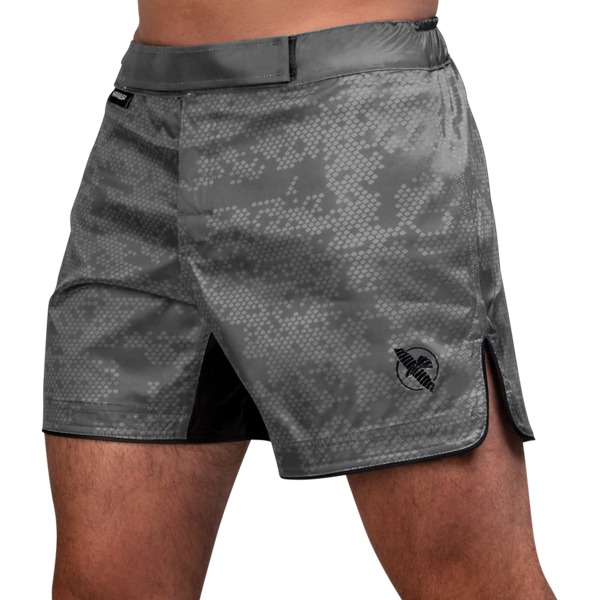 Hayabusa Hex Mid-Thigh MMA Short – gris