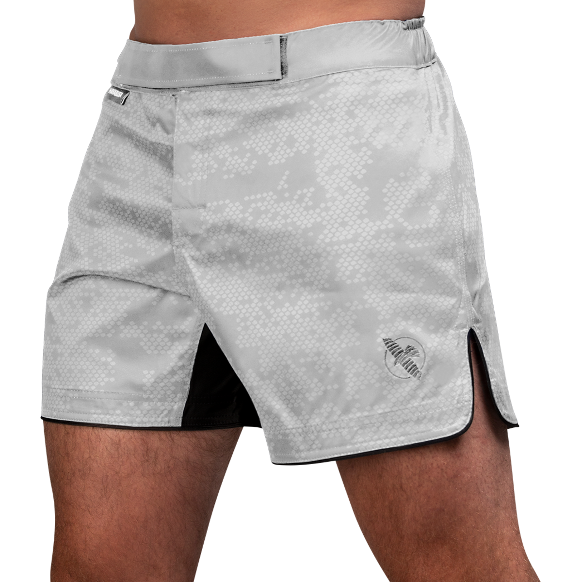 Hayabusa Hex Mid-Thigh MMA Short – blanc