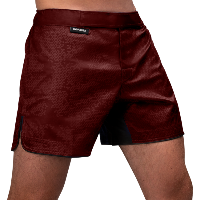 Hayabusa Hayabusa Hex Mid-Thigh MMA Short – Bordeauxrood