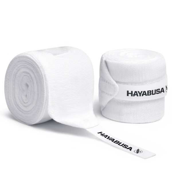 Hayabusa Gauze Boxing bandes de boxe - blanc