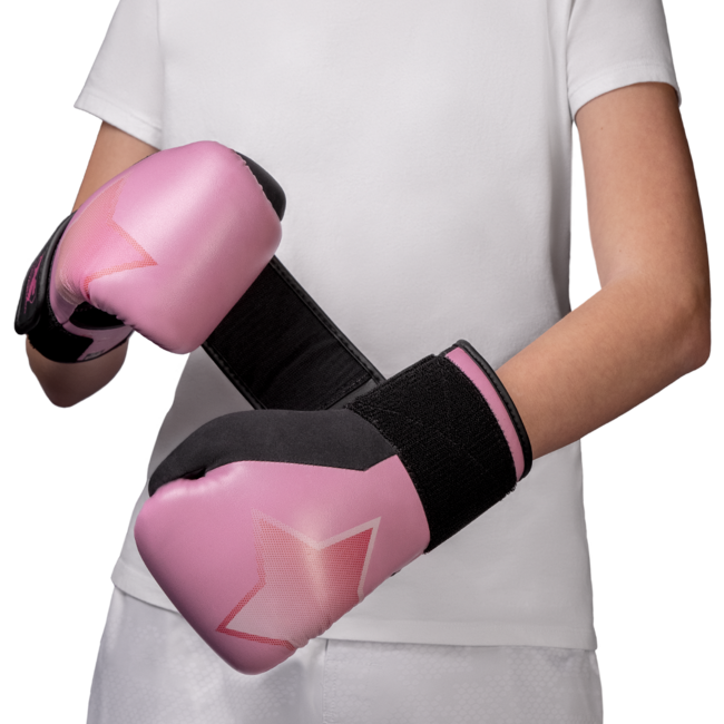 Hayabusa S4 Youth Epic jeugd bokshandschoenen - Roze Star