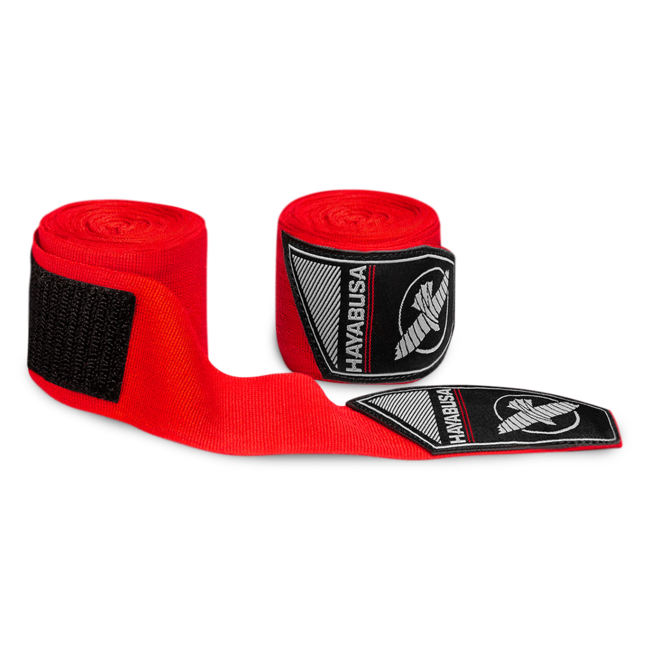 Hayabusa Perfect Stretch jeugd bandages - Rood