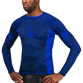Hayabusa Hayabusa Ranked Long Sleeve Rash Guard - Blue