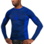 Hayabusa Ranked rashguard lange mouw - Blauw