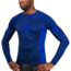 Hayabusa Ranked rashguard lange mouw - Blauw