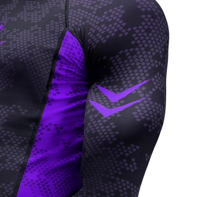 Hayabusa Ranked rashguard lange mouw - Paars