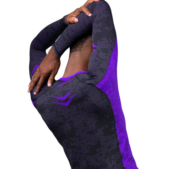 Hayabusa Ranked rashguard lange mouw - Paars