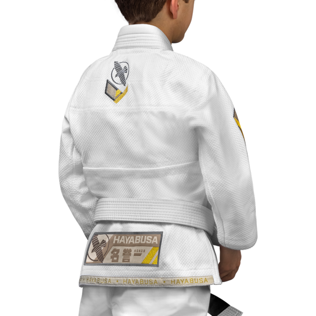 Hayabusa Ascend jeugd BJJ gi - Wit