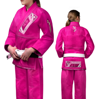 Hayabusa Hayabusa Ascend Youth Jiu Jitsu Gi - Pink