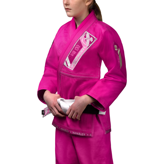 Hayabusa Ascend jeugd BJJ gi - Roze