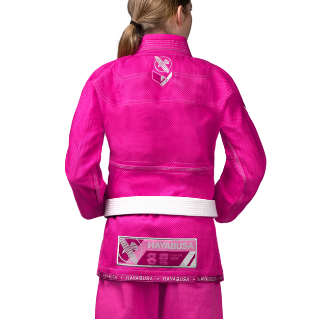 Hayabusa Ascend jeugd BJJ gi - Roze