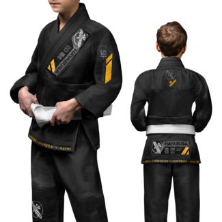 Hayabusa Hayabusa Ascend Youth Jiu Jitsu Gi - Black