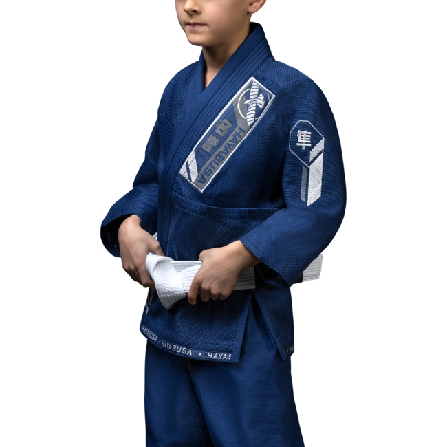 Hayabusa Ascend jeugd BJJ gi - Marineblauw