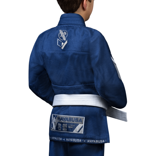 Hayabusa Ascend jeugd BJJ gi - Marineblauw