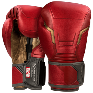 Hayabusa Marvel's Iron Man Boxing Gloves - Red/Gold