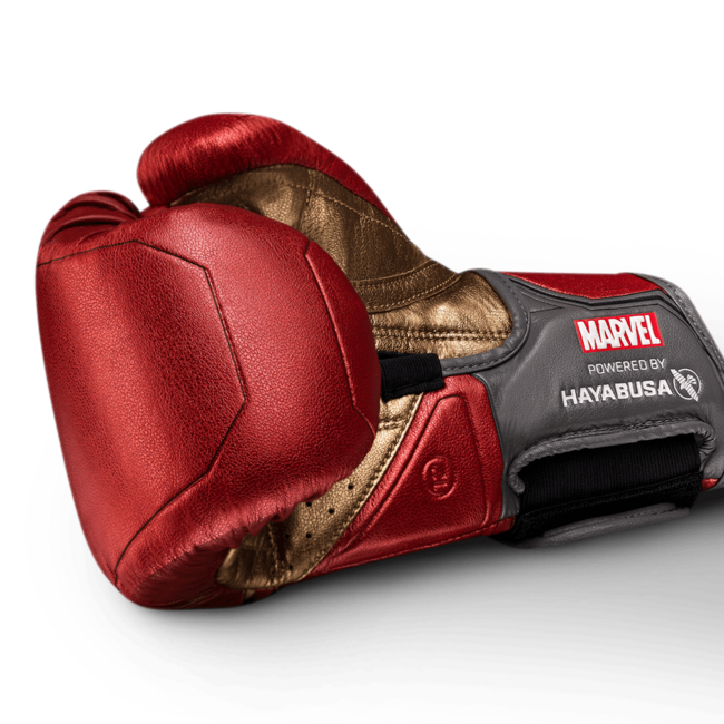 Hayabusa Marvel Iron Man bokshandschoenen - Rood/Goud