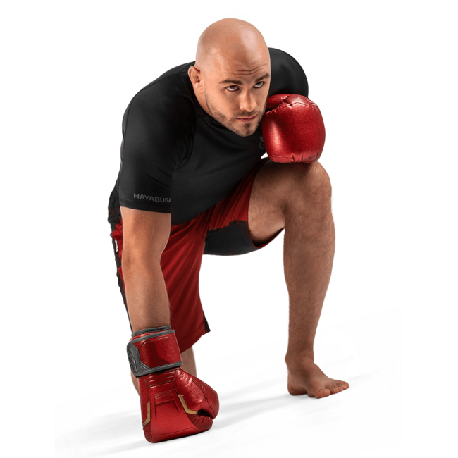 Hayabusa Marvel Iron Man bokshandschoenen - Rood/Goud