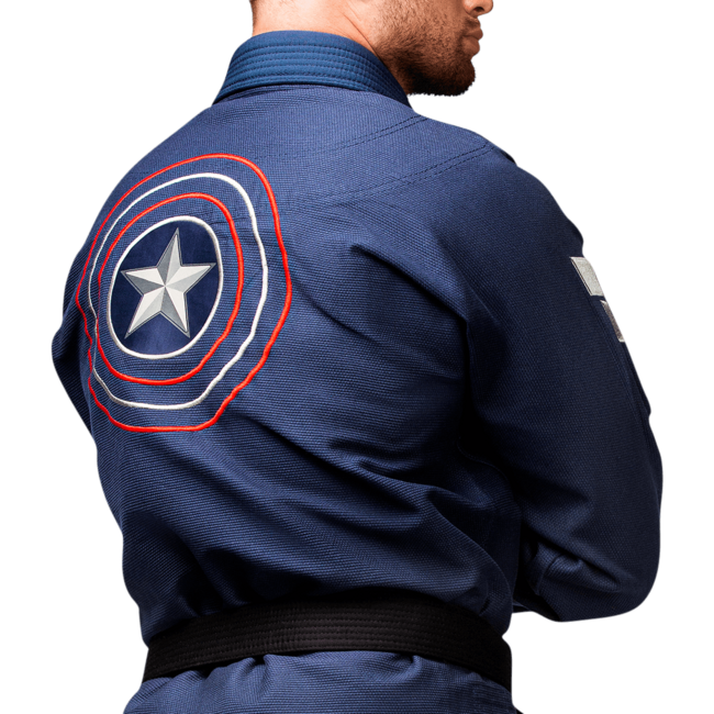 Hayabusa Marvel Captain America BJJ gi - Blauw