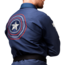 Hayabusa Marvel Captain America BJJ gi - Blauw