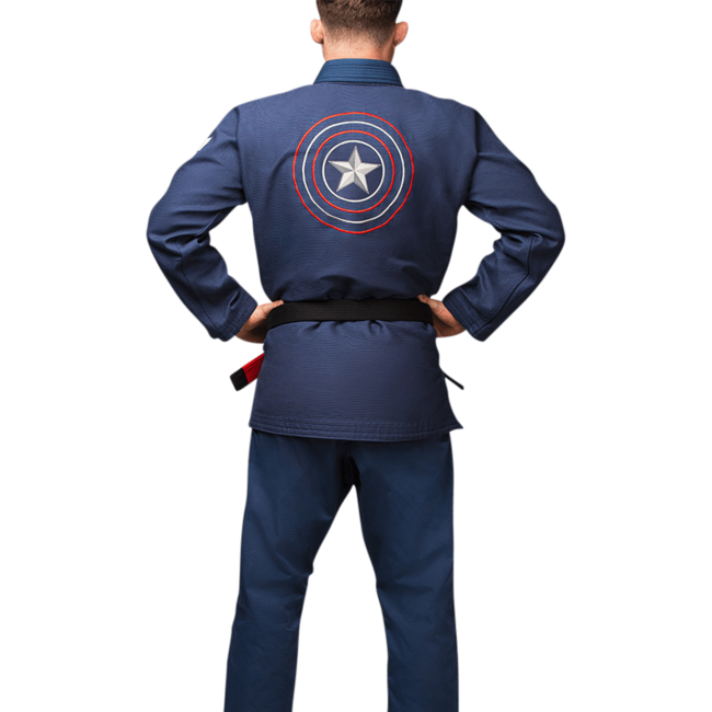 Hayabusa Marvel Captain America BJJ gi - Blauw