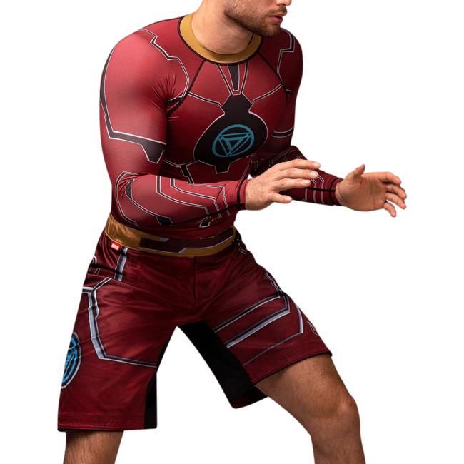 Hayabusa Marvel Iron Man fightshort - Rood
