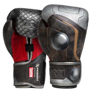 Hayabusa Marvel's Thor Boxing Gloves - Brown/Silver