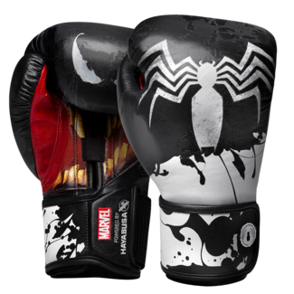 Hayabusa Marvel's Venom Boxing Gloves - Black/White