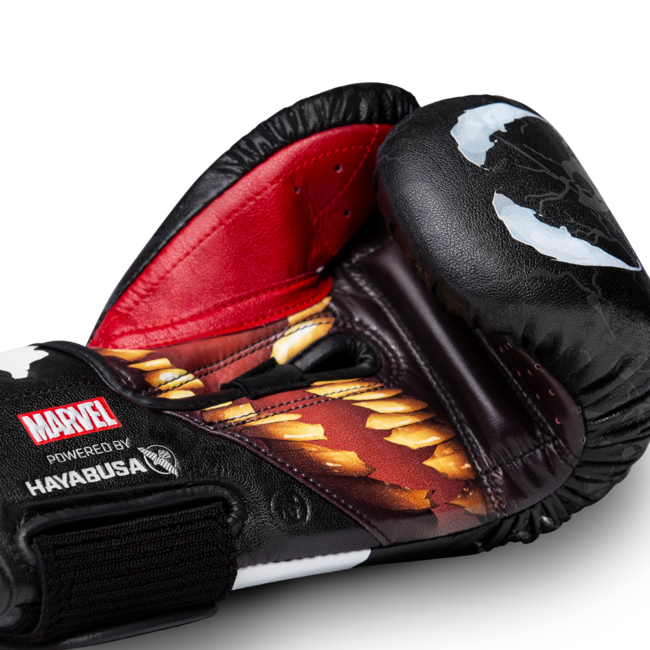 Hayabusa Marvel Venom bokshandschoenen - Zwart/Wit