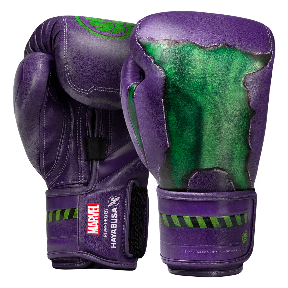 Hayabusa Marvel's Hulk gants de boxe - violet/vert