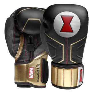 Hayabusa Marvel's Black Widow Boxing Gloves - Black/Red