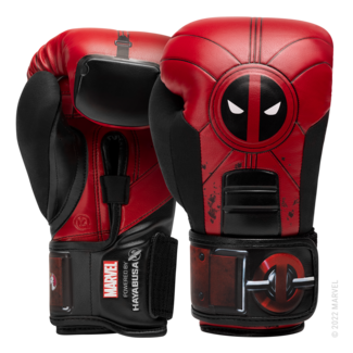 Hayabusa Marvel’s Deadpool Boxing Gloves - Red/Black